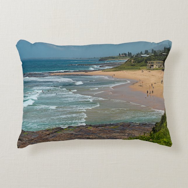 Cojín Decorativo Cushion de acento poliéster cepillado por personal (Anverso)