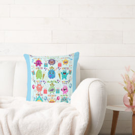 Cojín Decorativo Cushion de amigos - Tema de monstruo