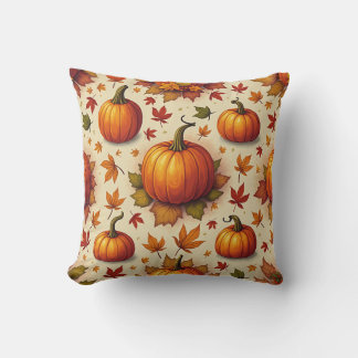 Cojín Decorativo Cushion de calabaza de otoño