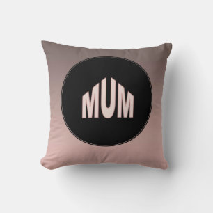 Cojín Decorativo Cushion de dos tonos de mamá