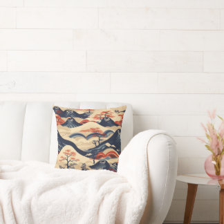 Cojín Decorativo Cushion de estilo de pintura oriental