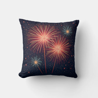 Cojín Decorativo Cushion de fuegos artificiales