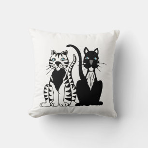 Cojín Decorativo Cushion de gatos gemelos