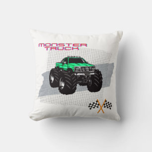 Cojín Decorativo Cushion de Green Monster Truck Square