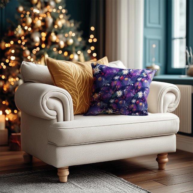 Cojín Decorativo Cushion de invierno festivo de personalizable - Pú (Subido por el creador)