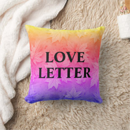 Cojín Decorativo Cushion de la carta de amor