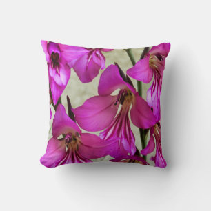 Cojín Decorativo Cushion de lanzamiento de gladiolus bizantino