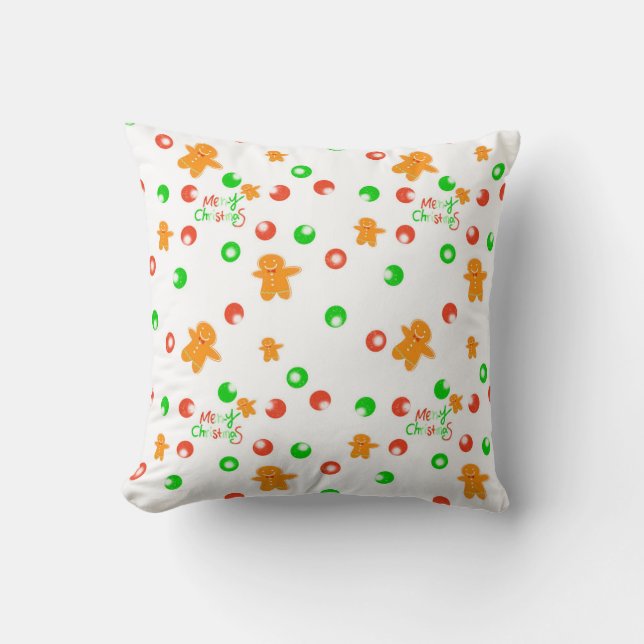 Cojín Decorativo Cushion de Navidades de Ginger Cookie (Anverso)