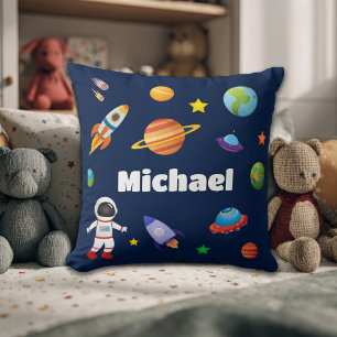 Cojín Decorativo Cushion de niños del espacio ultraterrestre person