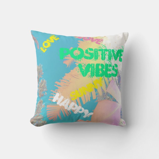 Cojín decorativo Cushion de Palm Trees Tropical Vi (Anverso)