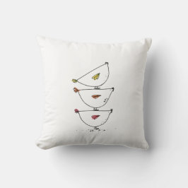 Cojín Decorativo Cushion de pollo apilado
