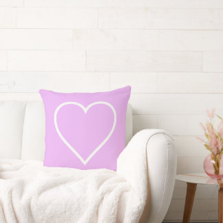 Cojín Decorativo Cushion del corazón rosado