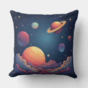 Cojín Decorativo Cushion del planeta espacial