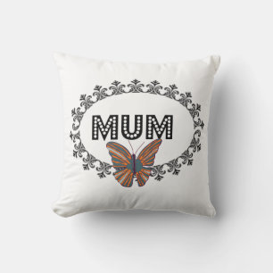 Cojín Decorativo Cushion elegante de Mamá mariposa