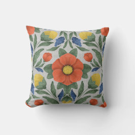 Cojín Decorativo Cushion floral de arte popular