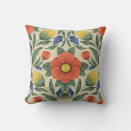 Cojín Decorativo Cushion floral de arte popular