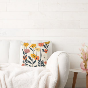 Cojín Decorativo Cushion floral moderna
