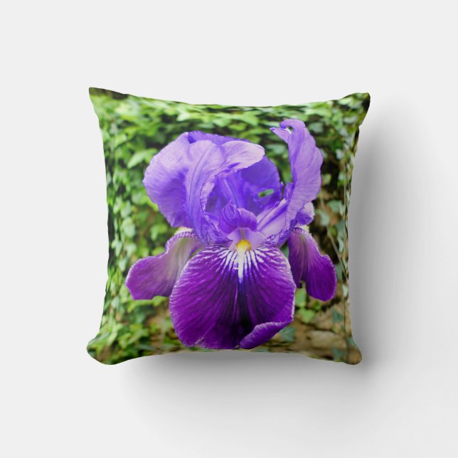 Cojín Decorativo Cushion Iris Throw (Anverso)
