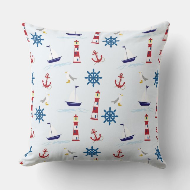 Cojín Decorativo Cushion - Nautical (Anverso)