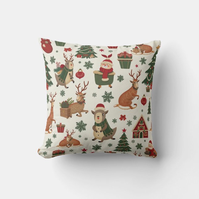 Cojín Decorativo Cushion Navidades de invierno (Anverso)