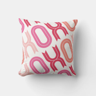 Cojín Decorativo Cushion Personalizado El día de San Valentín XOXO 