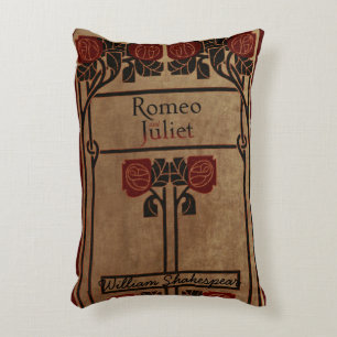 Cojín Decorativo Cushion Romeo Y Julieta, Cubierta De Libro Rústico