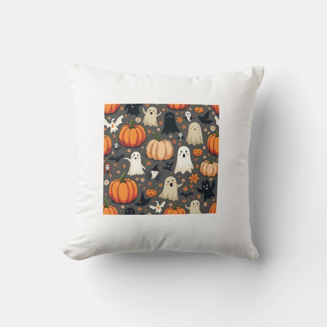 Cojín Decorativo "Cushion Spooktacular de Halloween" (Anverso)