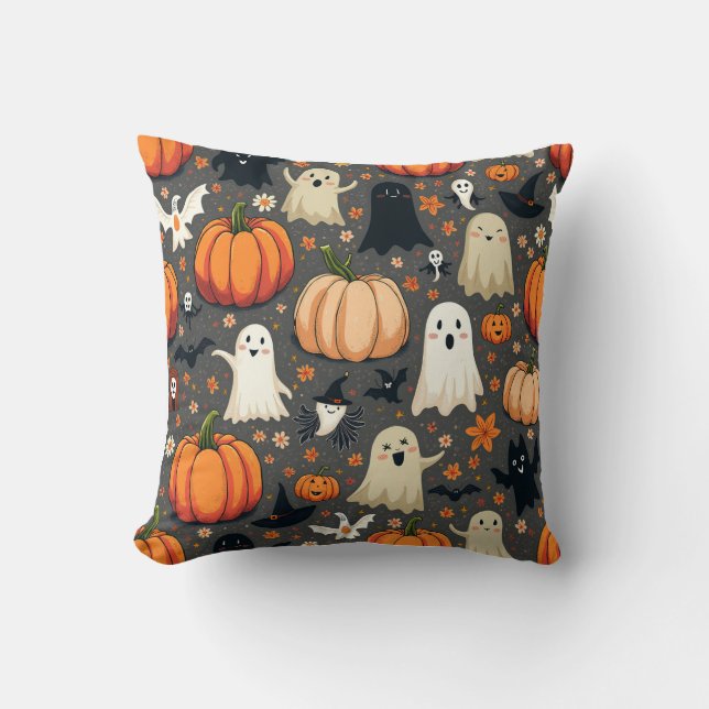 Cojín Decorativo "Cushion Spooktacular de Halloween" (Anverso)