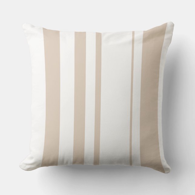 Cojín Decorativo Cushions de lanzamiento - Beige de tira (Anverso)