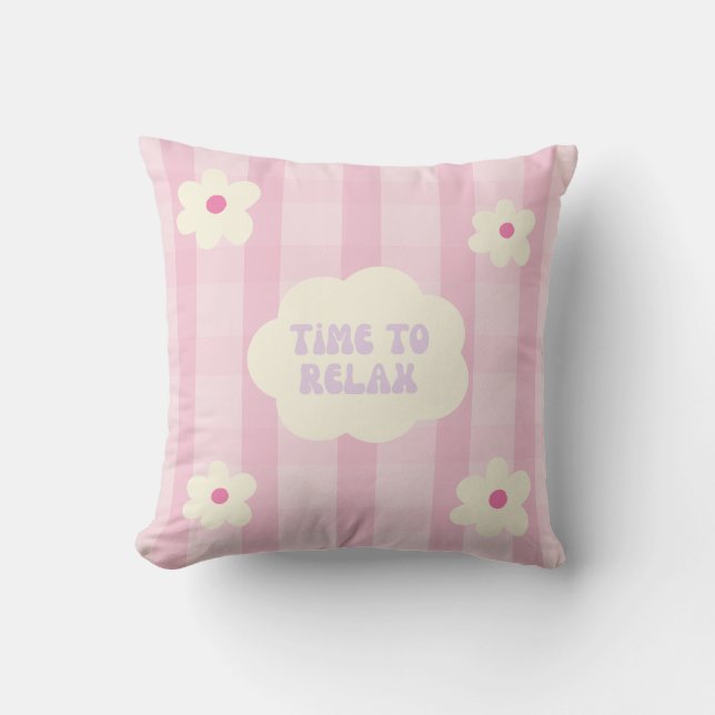 Cojín Decorativo "Cushions elegantes de lanzamiento - añade un pop  (Anverso)