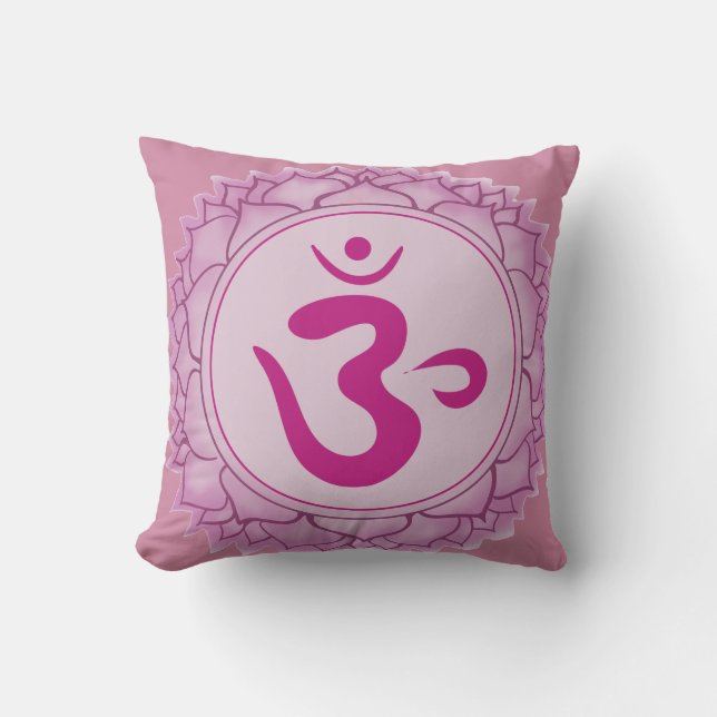 Cojín Decorativo Cushiro Chakra Sahasrara (Anverso)