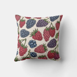 Cojín Decorativo Cushiro de lanzamiento de patrón de Berry sin sold