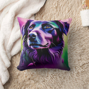 Cojín Decorativo Cushiro de perro morado
