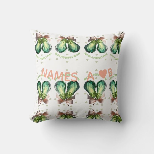 Cojín Decorativo Custom Crystal Valentine Gift  (Anverso)