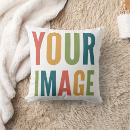 Cojín Decorativo Custom Logo Here | Add Your Own Design