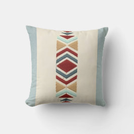 Cojín Decorativo Custom Moroccan Geometric Embroidery Pattern Art