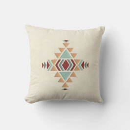 Cojín Decorativo Custom Moroccan Geometric Embroidery Pattern Art