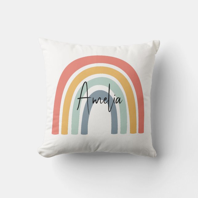 Cojín Decorativo Custom Name (Anverso)