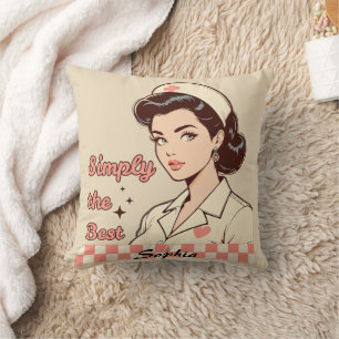 Cojín Decorativo Custom Nurse Simply the Best
