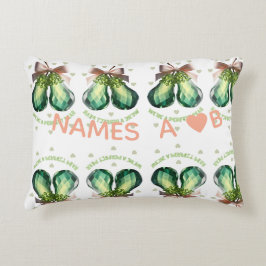 Cojín Decorativo Custom Perfect Pear Crystal Valentine Gift