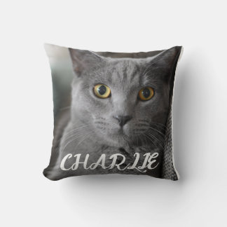 COJÍN DECORATIVO CUSTOM PET CAT PHOTO PILLOW