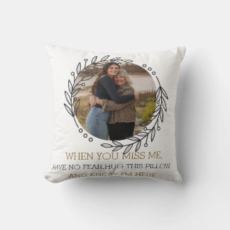 Cojín Decorativo Custom Photo Memorial Pillow In Loving Memory