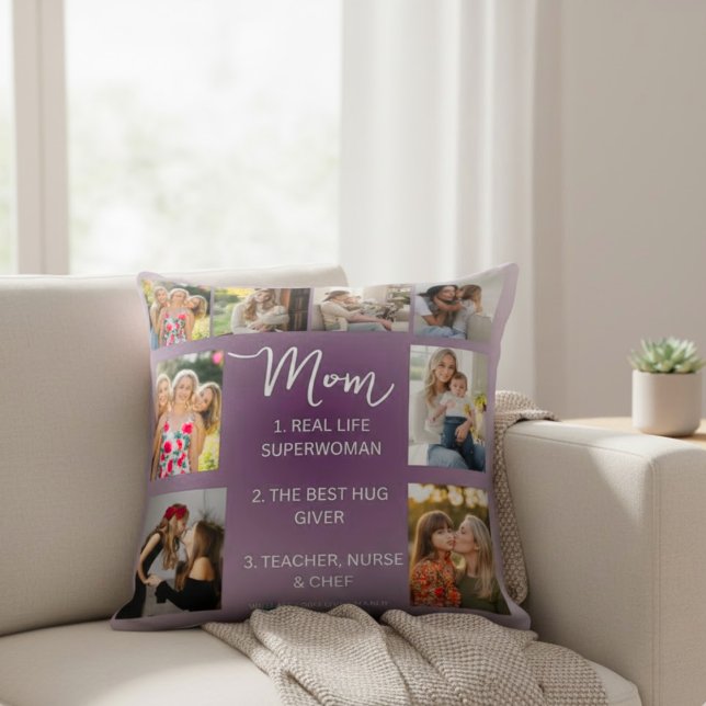 Cojín Decorativo Custom Photo Pillow with Meaningful Mothers Quotes (Subido por el creador)