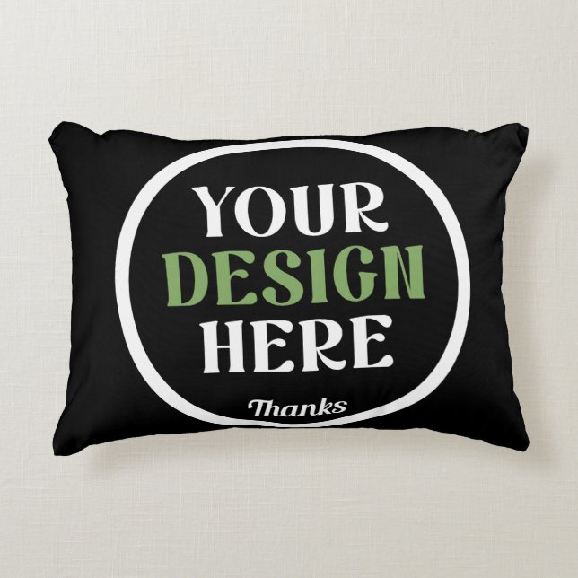 Cojín Decorativo custom, unique, sleek & minimalist (Anverso)