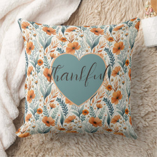 Cojín Decorativo Custom Wildflower Botanical Boho