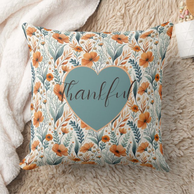 Cojín Decorativo Custom Wildflower Botanical Boho (Manta)