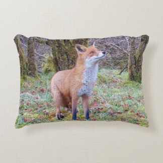 Cojín Decorativo Customisable Red Fox Looking Up Cushion