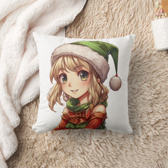 Cojín Decorativo Cute Anime Elf (Manta)