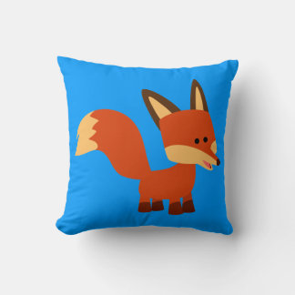 Cojín decorativo Cute Astute Personalizado Fox
