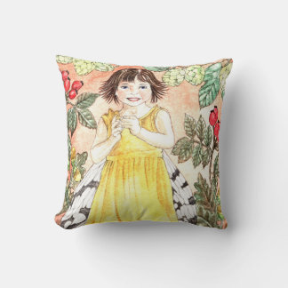 Cojín Decorativo Cute Autumn Fairy Cushion
